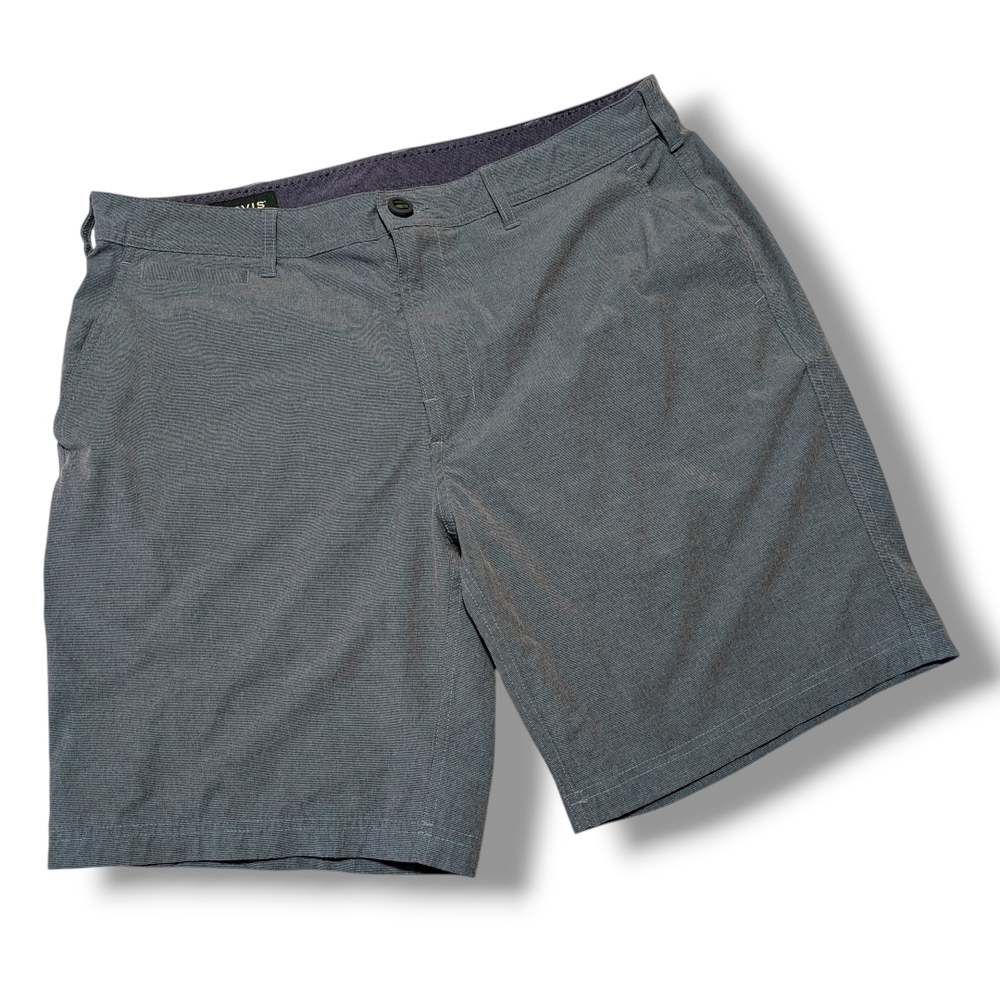 Orvis Men's Charcoal Athletic ADAPT GRAY Shorts, SIZE 36